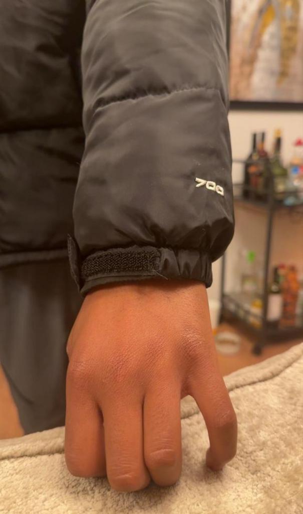 The North Face Nuptse 700 Puffer Jas Zwart Maat M, Kleding | Heren, Jassen | Winter, Ophalen of Verzenden, Zo goed als nieuw, Maat 48/50 (M)