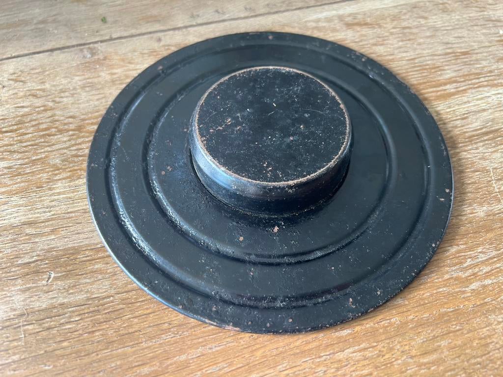 OUDE ASBAK MET KODAK RECLAME, Verzamelen, Ophalen of Verzenden, Gebruikt, Reclamebord