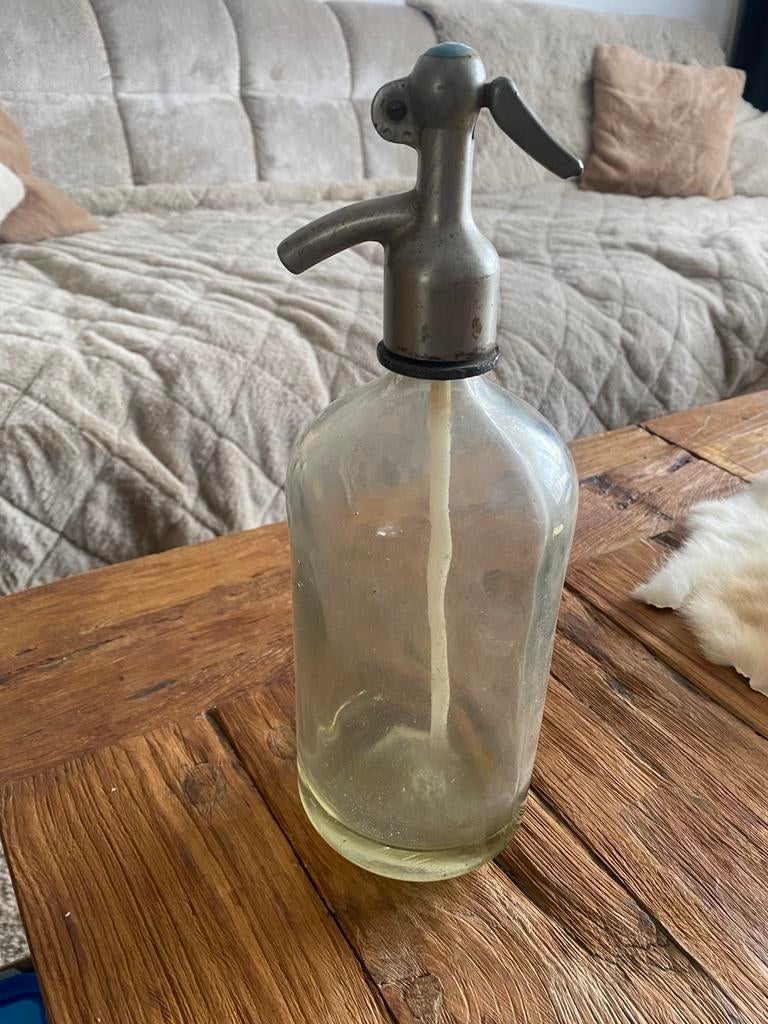 Antieke spuitfles, Ophalen, Zo goed als nieuw