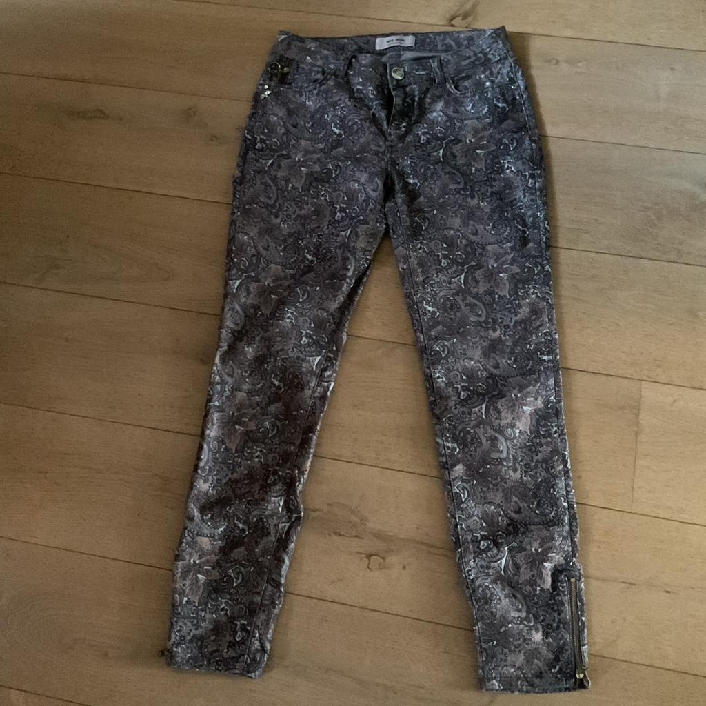 MOOIE MOS MOSH VICTORIA JIVE PAISLEY DESIGN BROEK MT 28, MOS MOSH, Overige kleuren, Ophalen of Verzenden, Maat 36 (S)