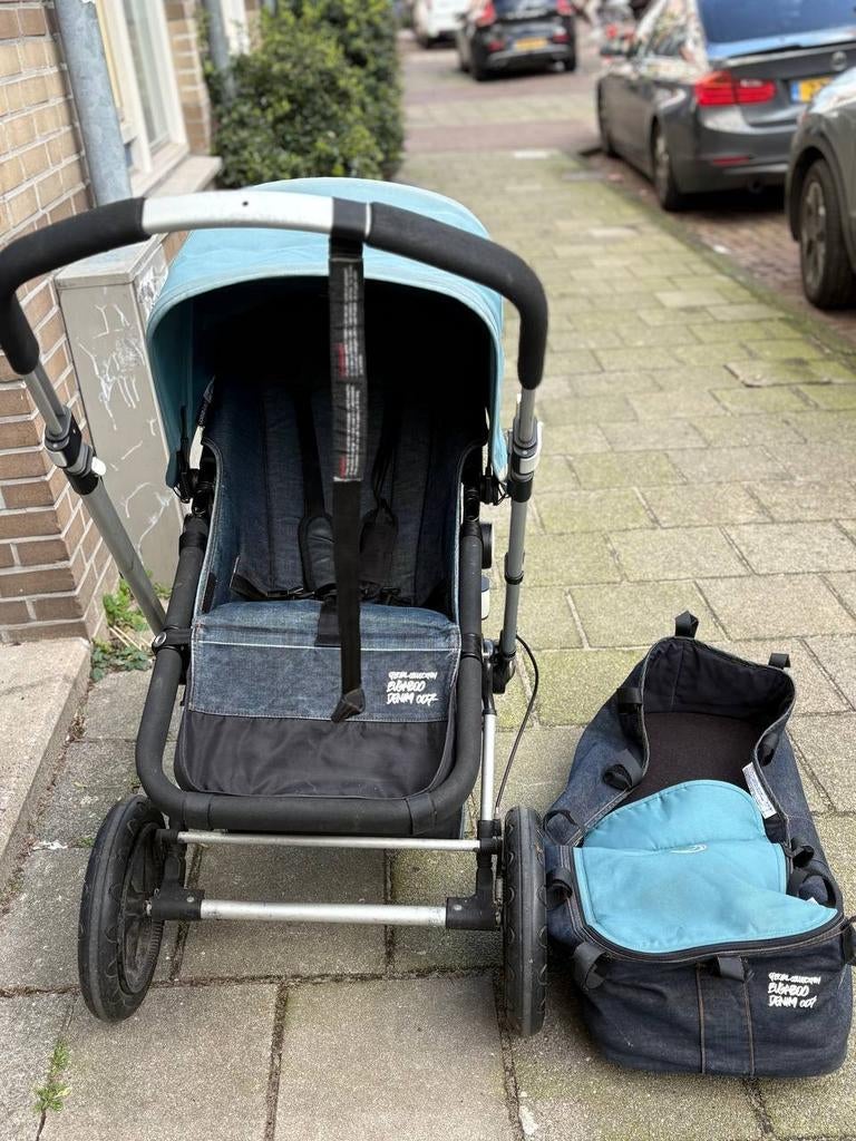 Bugaboo kinderwagen met reiswieg, Kinderen en Baby's, Kinderwagens en Combinaties, Ophalen of Verzenden