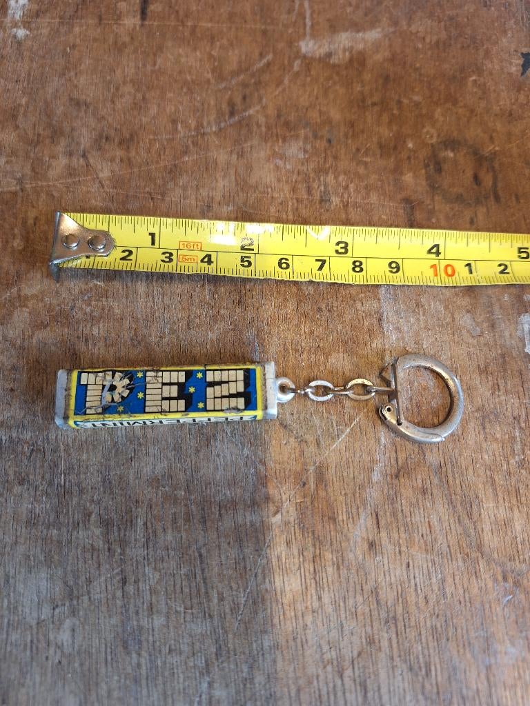 Vintage PEZ snoep sleutelhanger jaren 60 mooie staat, Ophalen of Verzenden, Gebruikt
