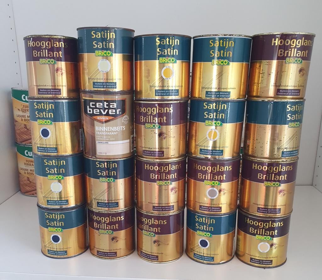 Nieuwe Verf en Beits - Diverse Soorten en Kleuren, Doe-het-zelf en Verbouw, Ophalen of Verzenden