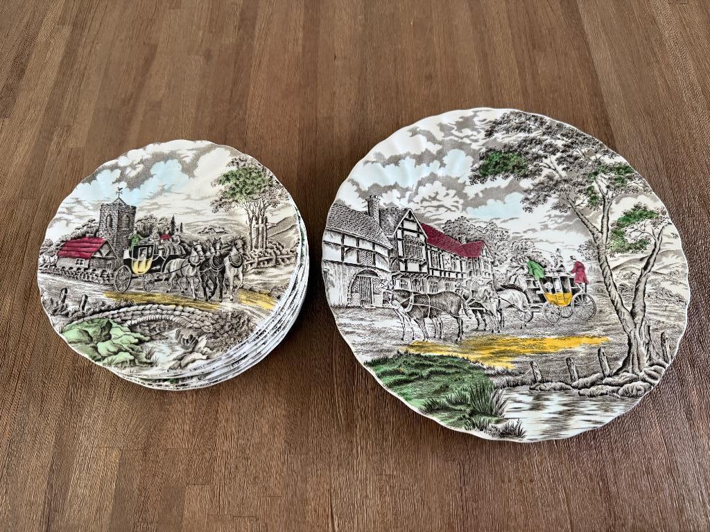 Gebaksstel, Ophalen, Zo goed als nieuw, Bord(en), Overige stijlen