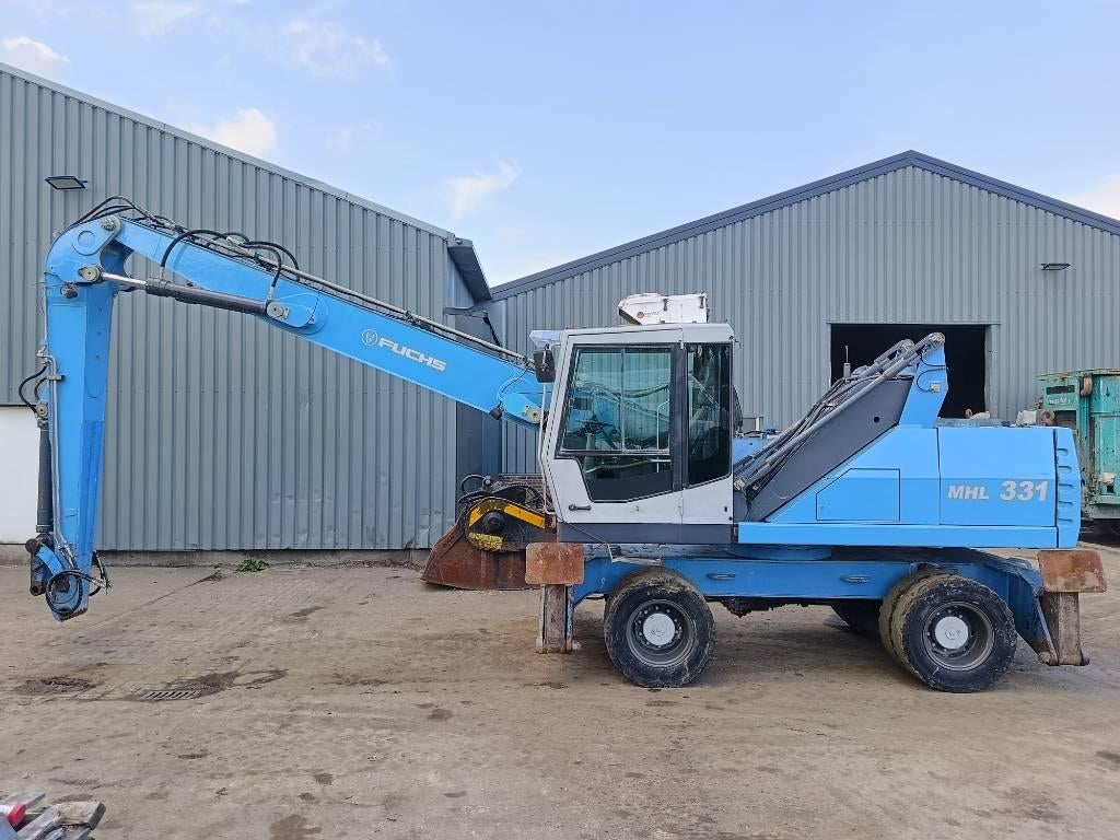 Fuchs MHL 331 overslagkraan umslagbagger waste handler, Kraan