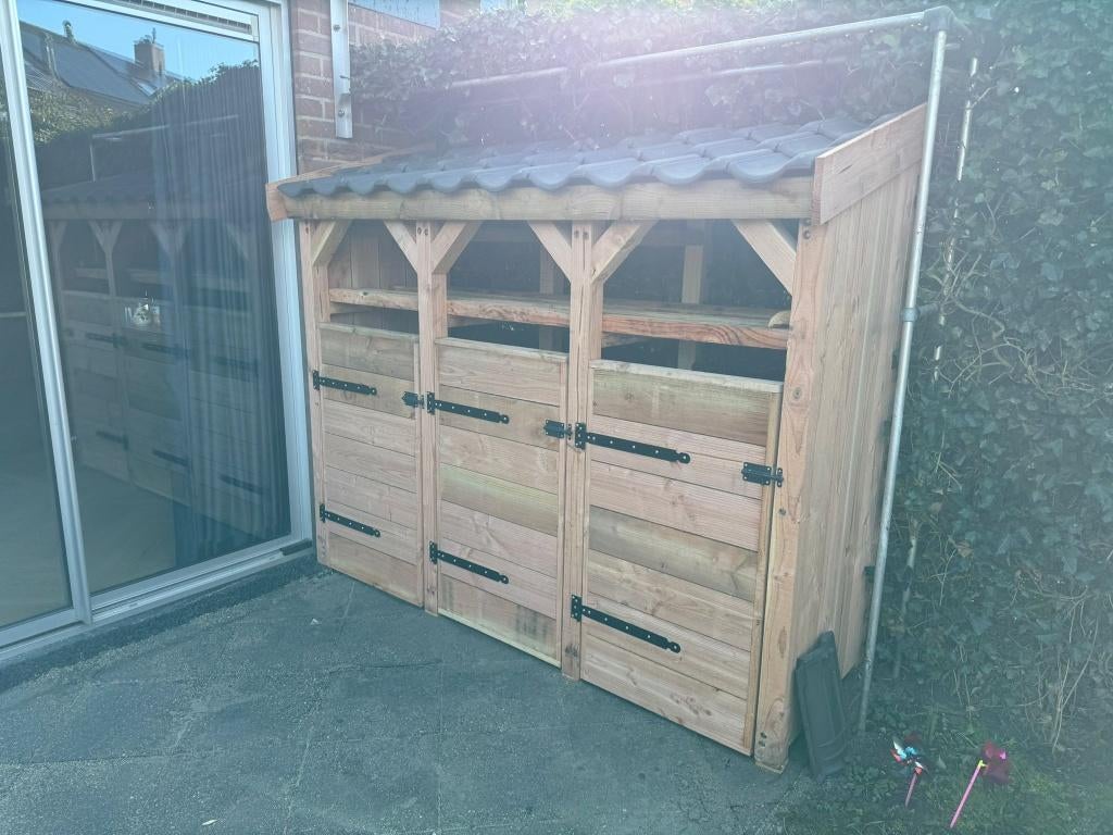 container ombouw met dakpannen nu v.a. €250,00 ! klikombouw, Tuin en Terras, Bergingen en Tuinkasten, Nieuw, Ophalen of Verzenden