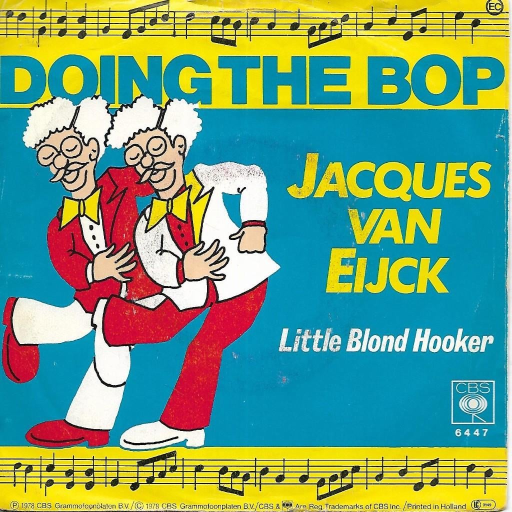 Jacques van Eijck - Doing the bop, Gebruikt, 7 inch, Single, Ophalen of Verzenden