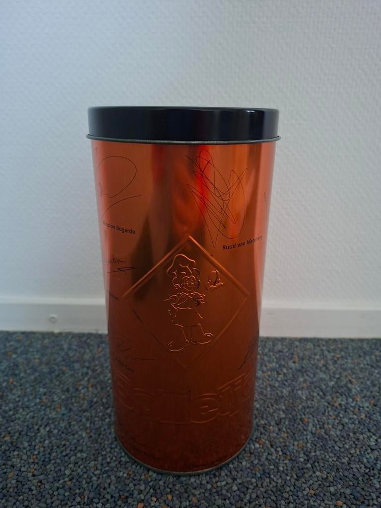 Bolletje beschuitblik 1998 met handtekeningen afdruk, Ophalen of Verzenden, Gebruikt, Beschuit, Bolletje