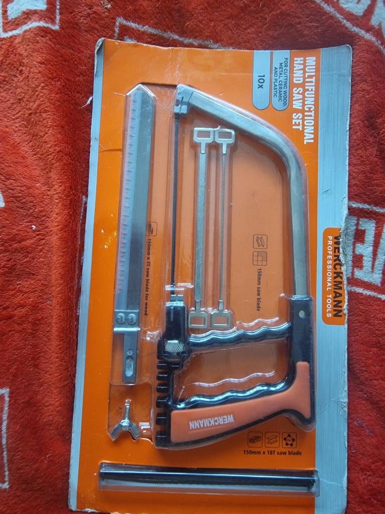 Werckmann Pro Tools Multifunctionele Handzaag Set Nieuw, Ophalen of Verzenden