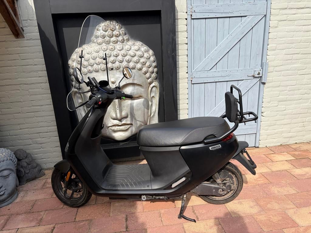 Segway scooter elektrisch met windscherm blauw kenteken, Fietsen en Brommers, Scooters | Overige merken, Ophalen, Gebruikt, Elektrisch