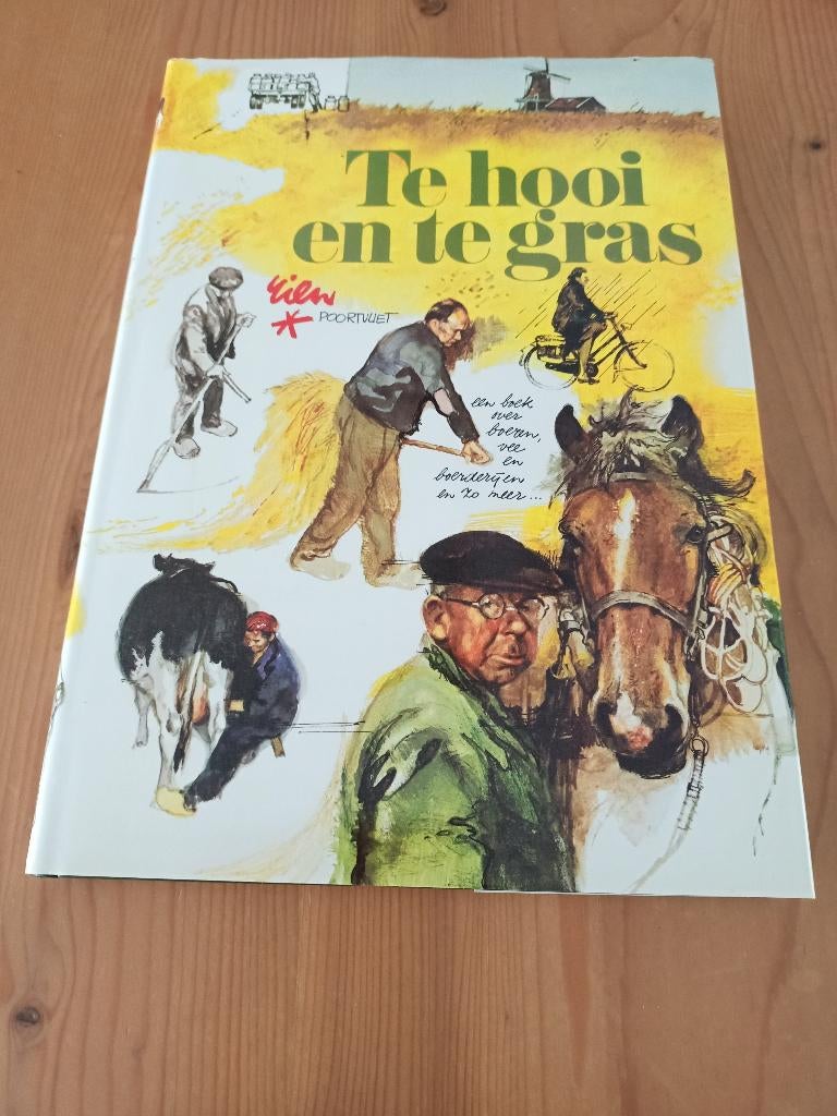 te hooi en te gras, Ophalen of Verzenden, Gelezen, Natuur algemeen, Rien Poortvliet