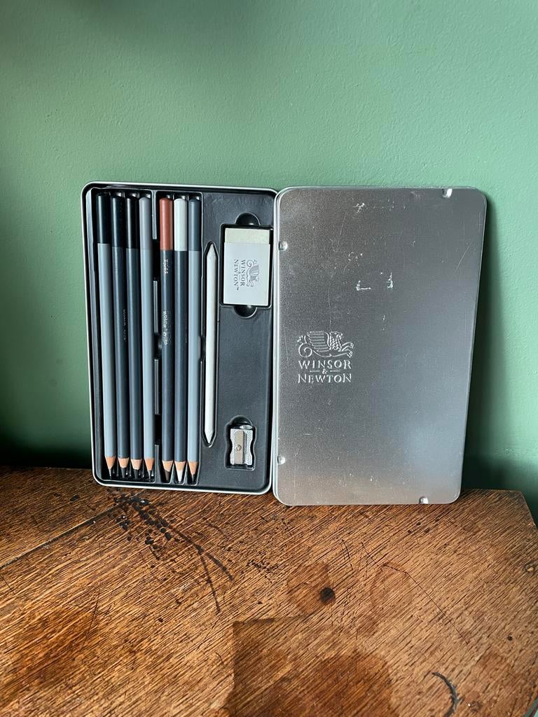 Winsor Newton potlood tekenset compleet, Ophalen of Verzenden, Nieuw, Potlood of Stift
