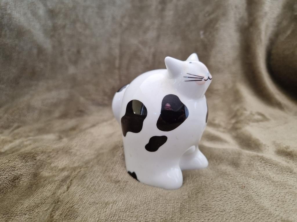 Villeroy & Boch Kat Beeldje - Mooie Aanwinst, Ophalen of Verzenden, Zo goed als nieuw, Hond of Kat, Beeldje of Figuurtje