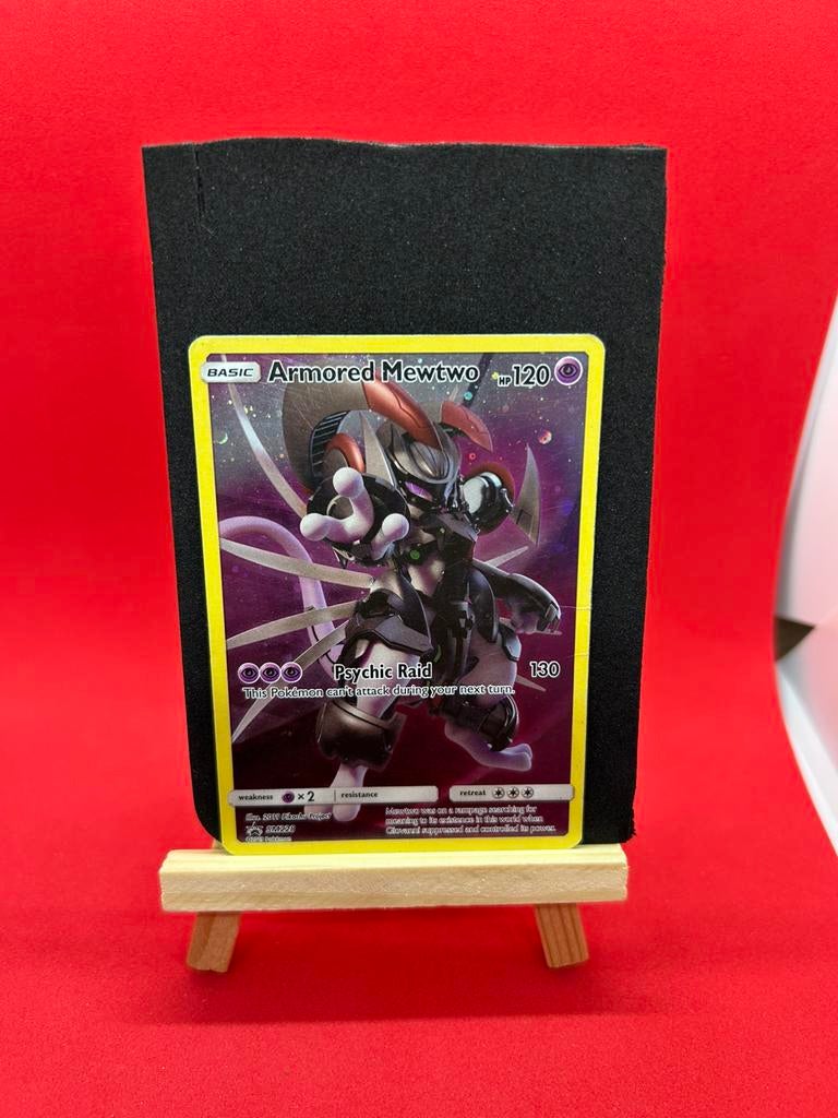 Pokémon Armored Mewtwo SM228 Holo Promo – Movie kaart, Ophalen of Verzenden, Zo goed als nieuw