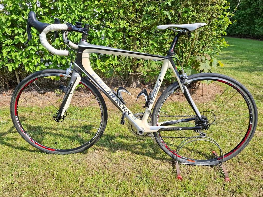 Eddy merckx EMX1 carbon race fiets maat 55, Fietsen en Brommers, Gebruikt, Carbon, 15 tot 20 versnellingen, 53 tot 57 cm