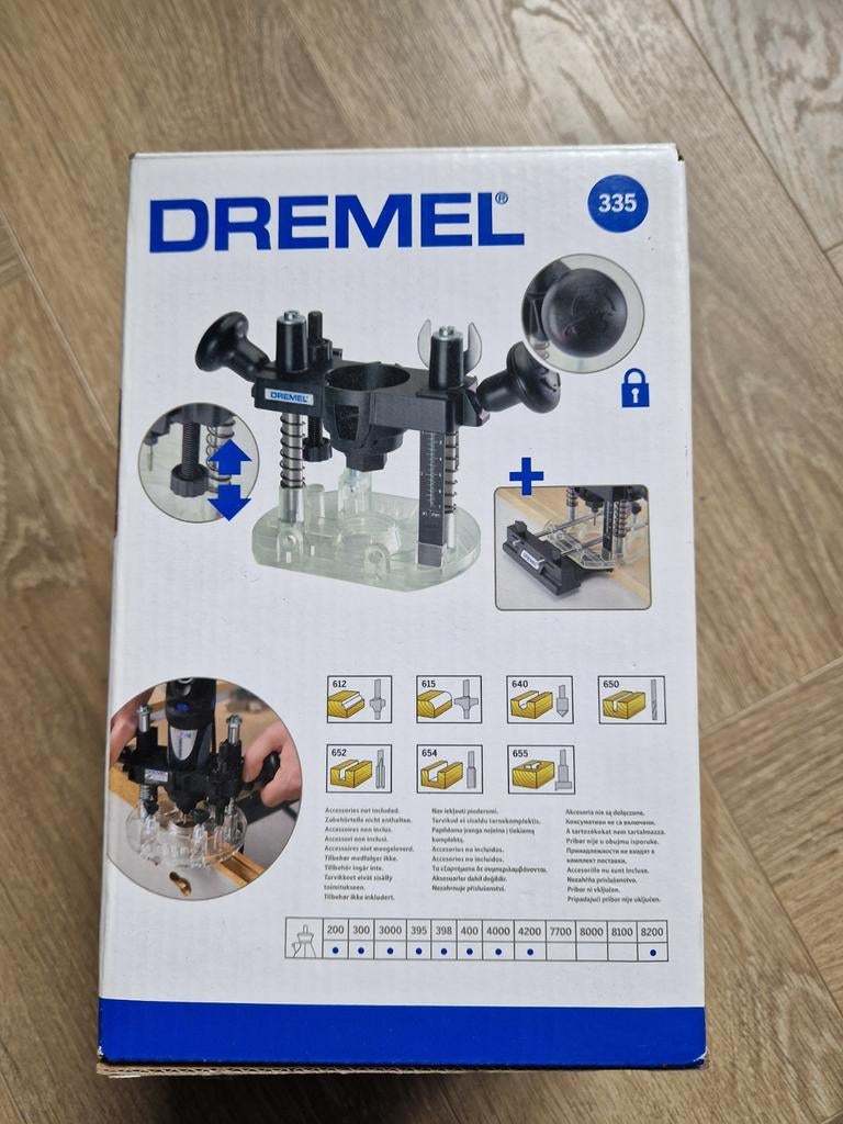 Dremel plunge router ( nieuw in doos), Ophalen of Verzenden, Nieuw, Elektrisch, Bovenfrees