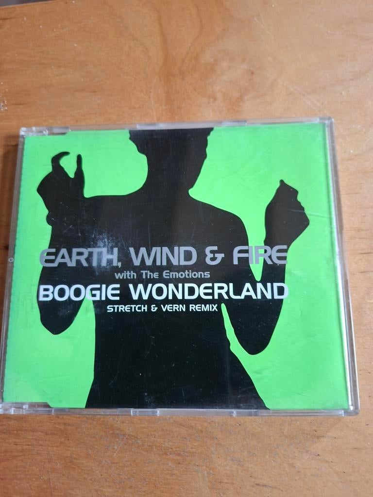 CD Single Earth, Wind & Fire  The Emotions - Boogie Wond, 1 single, Ophalen of Verzenden, Gebruikt, Pop