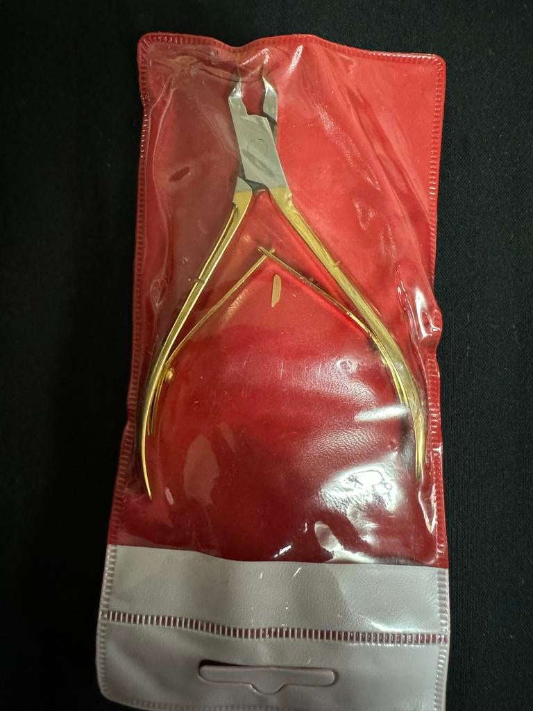 Gouden nageltang - Nieuwitte punt- voor manicure/pedicure, Ophalen of Verzenden, Nieuw, Overige typen