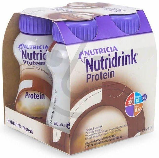 Nutridrink Protein Chocolade - 20 x 4 flesjes, Ophalen of Verzenden, Nieuw, Poeder of Drank
