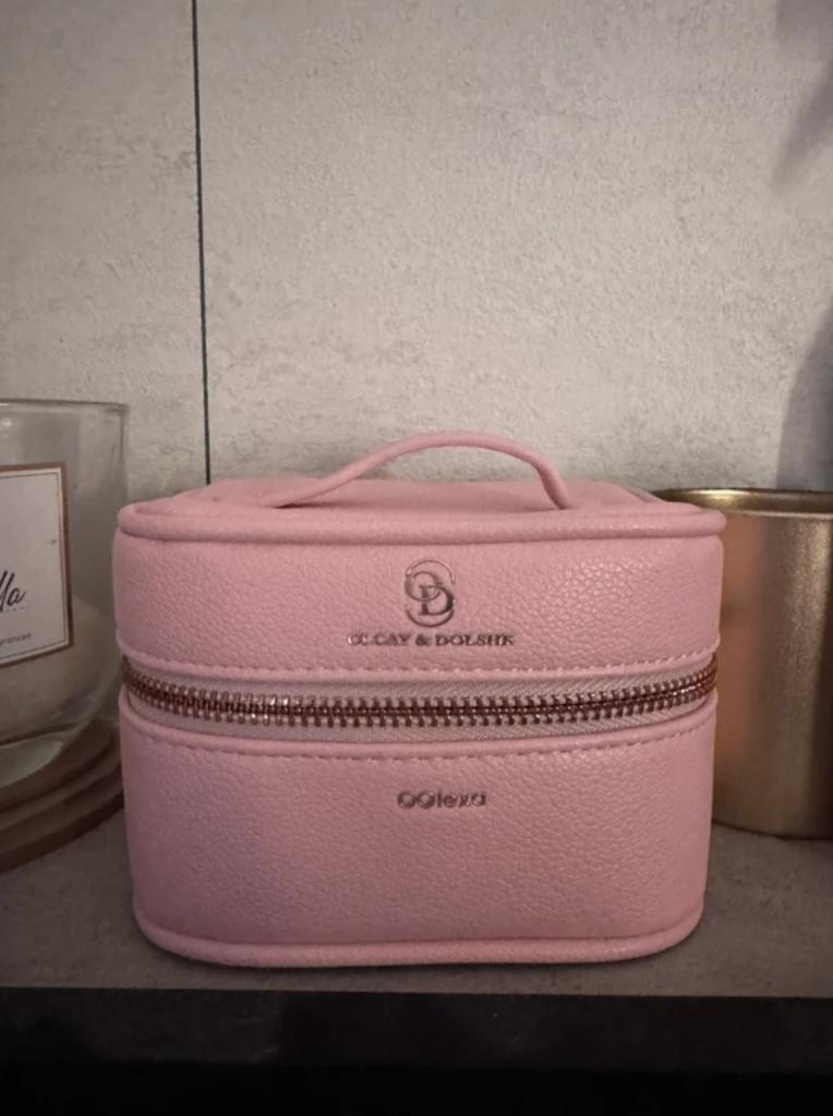 olcay & dolche mini make up bag, Nieuw, Roze, Toebehoren, Verzenden