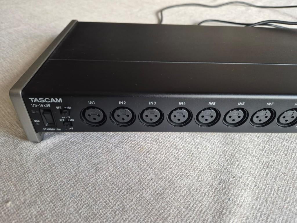 TASCAM US-16x08, Ophalen, Zo goed als nieuw, Audio