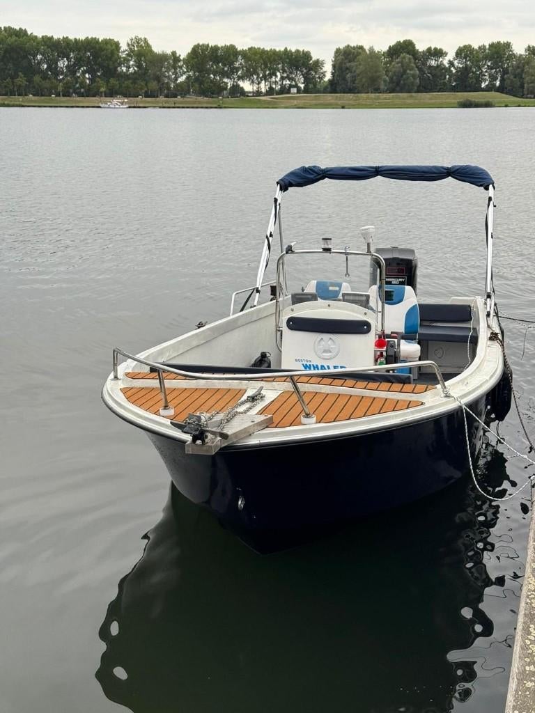 Consoleboot 17ft | Trailer | 150pk | HighFive schroef, Watersport en Boten, Vis- en Consoleboten, 70 pk of meer, Gebruikt, Ophalen of Verzenden