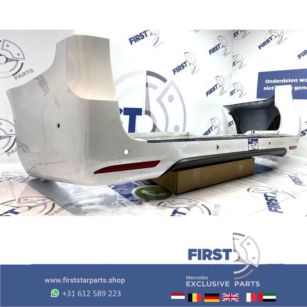 W447 VITO V KLASSE AMG ACHTERBUMPER 2021 COMPLEET ORIGINEEL, Gebruikt, -, Ophalen of Verzenden, Achter