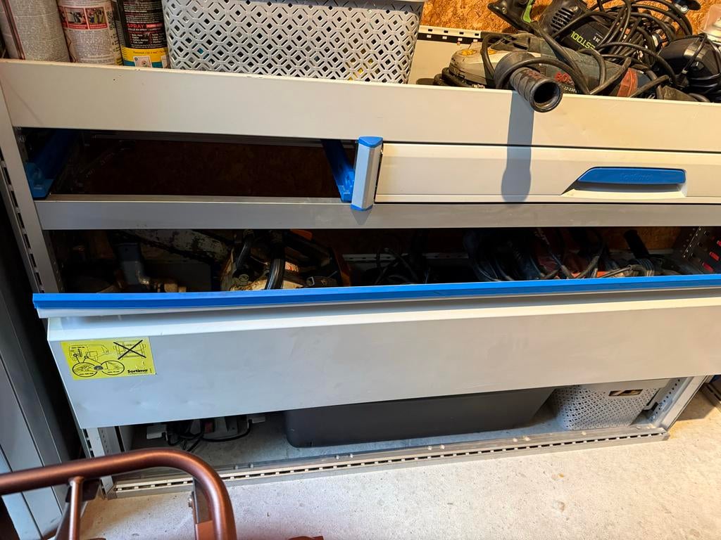 Modulair Opbergsysteem voor Gereedschap - Zo goed als nieuw, Ophalen of Verzenden, Zo goed als nieuw, 70 tot 120 cm