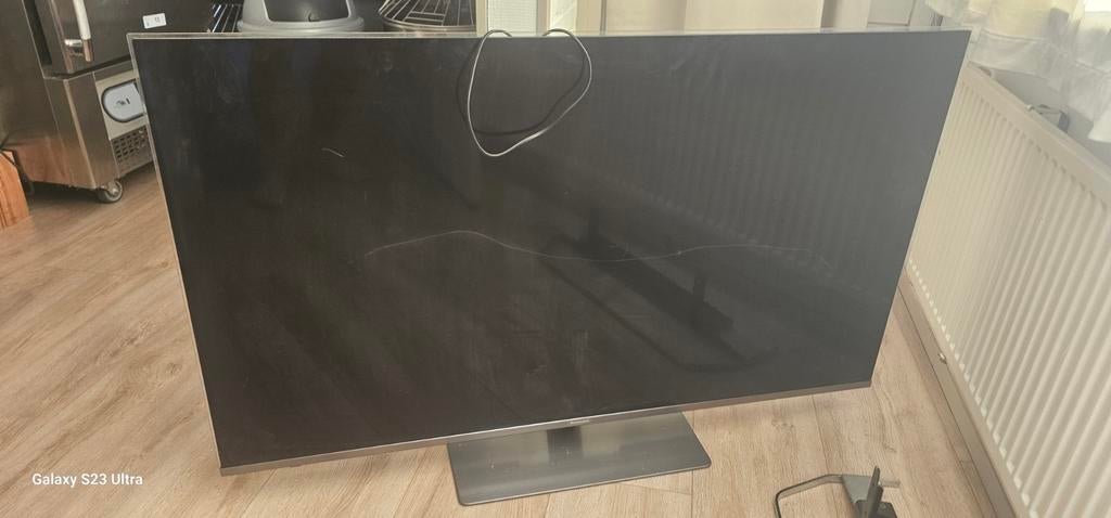 Panasonic 55 inch TV met defect scherm, Ophalen, 100 cm of meer, 50 Hz, Panasonic