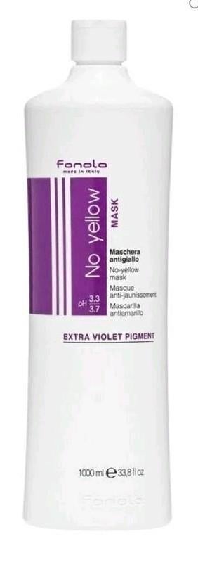Fanola No Yellow Mask - Zilvermasker tegen gele tinten, Sieraden, Tassen en Uiterlijk, Uiterlijk | Haarverzorging, Verzenden, Nieuw