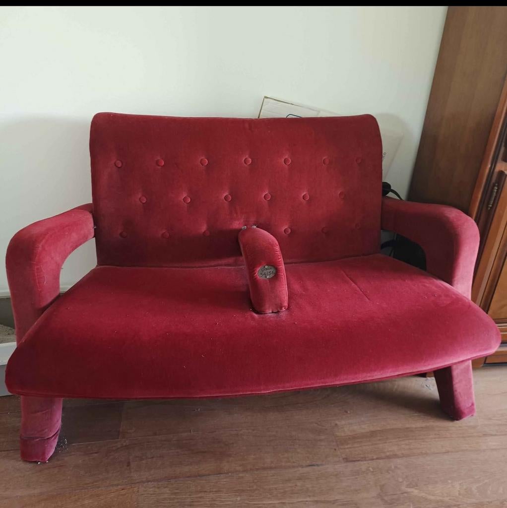 Uniek bankje uit de musical 'Grace', rij 22, Gebruikt, 150 tot 200 cm, Tweepersoons, 75 tot 100 cm