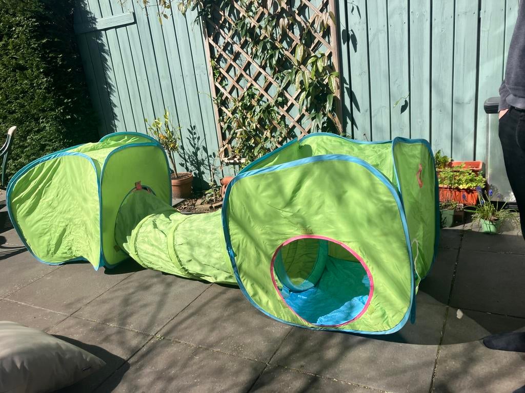 Speeltent, Ophalen, Gebruikt