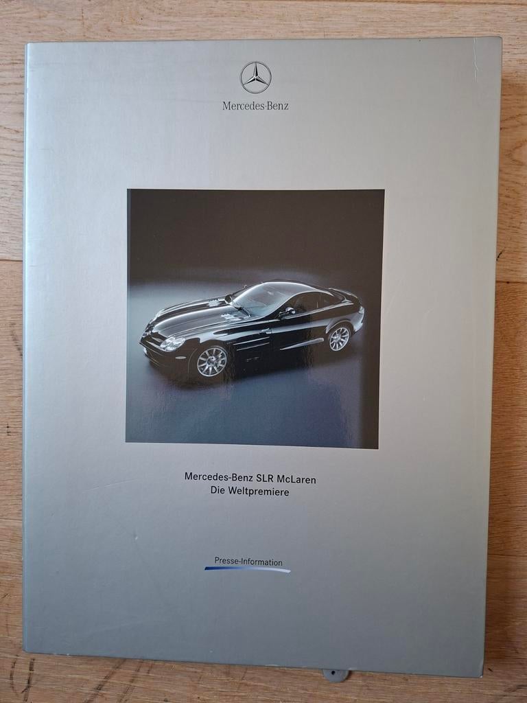 Mercedes-Benz SLR McLaren persmap, Boeken, Ophalen of Verzenden, Zo goed als nieuw, Mercedes