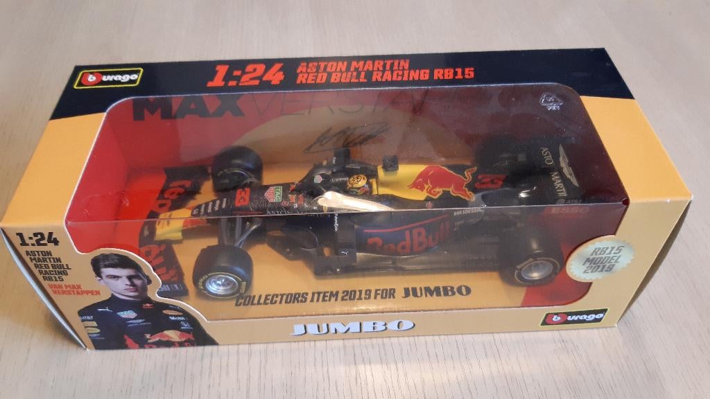 Max Verstappen Jumbo auto 2019 RB15, Ophalen of Verzenden, Nieuw, Auto, Bburago