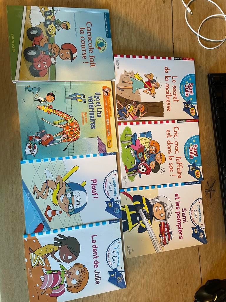 Franse kinderboeken  leren lezen, Ophalen of Verzenden, Gelezen, Fictie algemeen