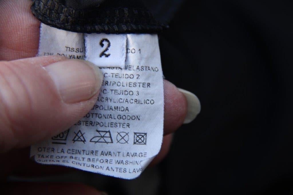 Jurk zwart/ bruin Indies mt 2 (S) travelstof Vaste prijs, Zwart, Ophalen of Verzenden, Zo goed als nieuw, Indies