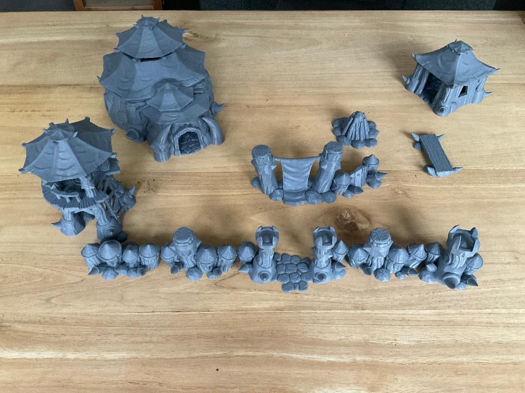 Dungeons and Dragons - Orc kamp, Ophalen of Verzenden, Nieuw, Overige soorten, Toebehoren