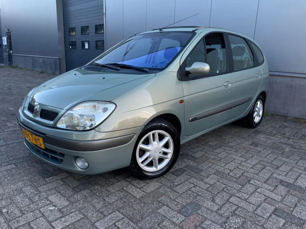 Renault Scénic 1.6 16V 2003 Groen, 4 cilinders, Origineel Nederlands, Handgeschakeld, Particulier