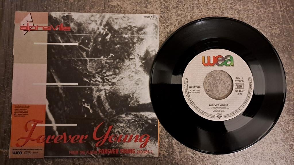 Alphaville  - forever young, 7 inch, Single, Ophalen of Verzenden, Zo goed als nieuw