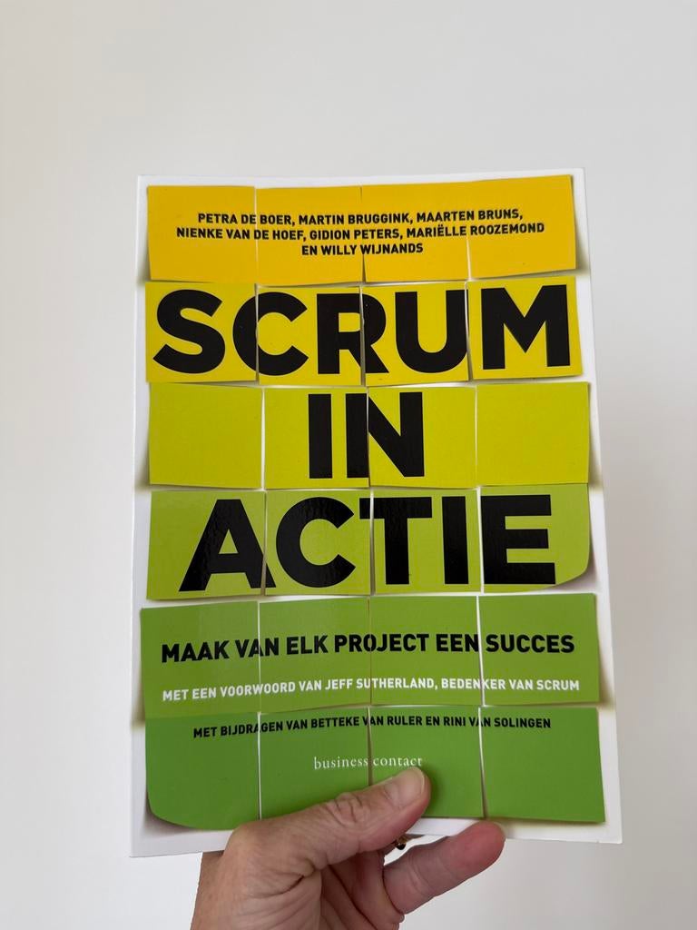 Scrum in Actie - Maak van elk project een succes, Ophalen of Verzenden, Nieuw, Economie en Marketing