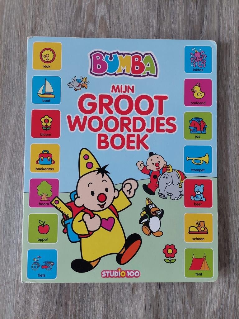 Bumba - Mijn Groot Woordjesboek, Boeken, Ophalen, Gelezen, Uitklap-, Voel- of Ontdekboek