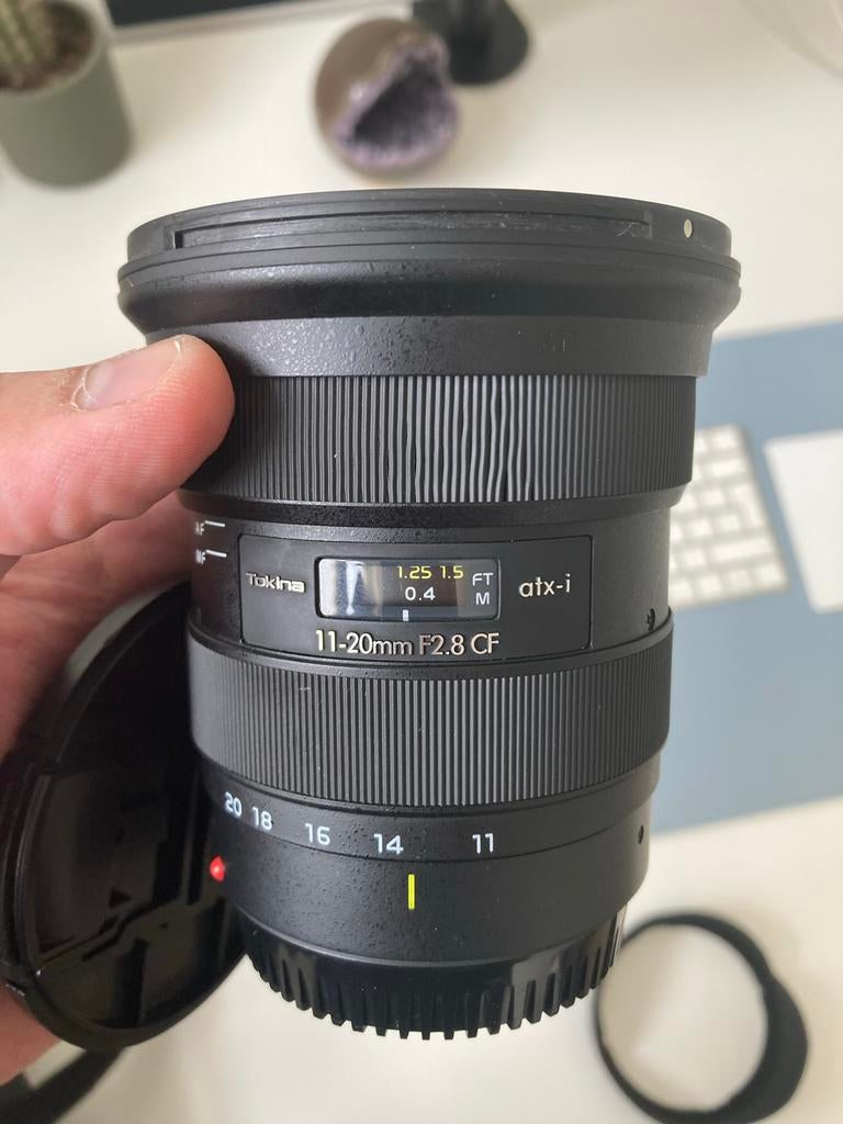 Tokina atx-i 11-20mm F2.8 CF Groothoek Zoomlens, Ophalen of Verzenden, Gebruikt, Groothoeklens, Zoom