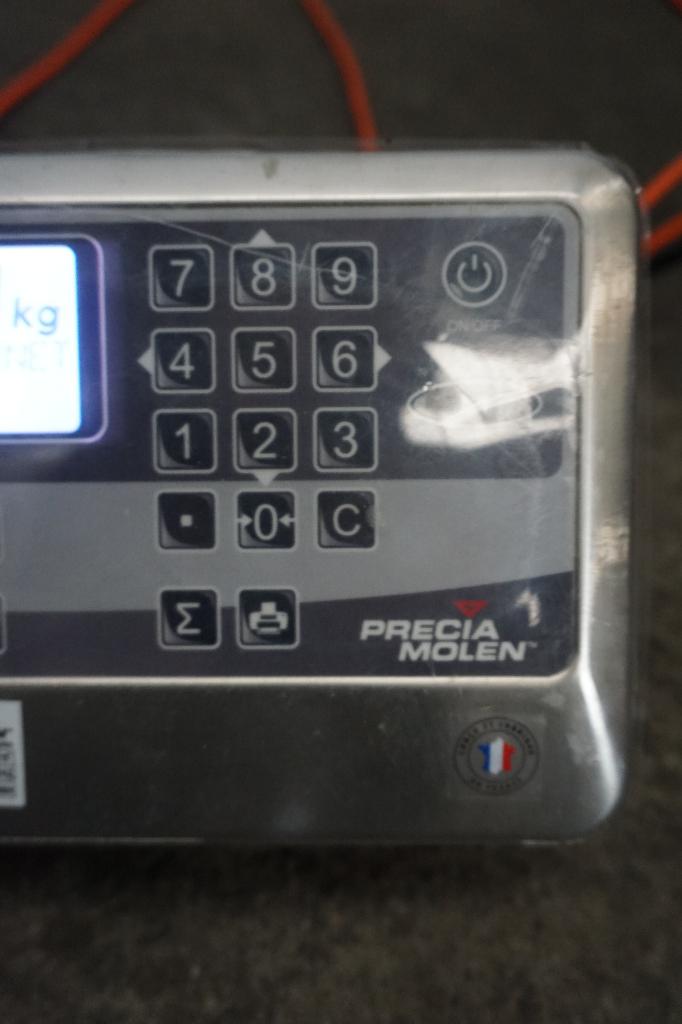 Precia molen weegschaal weegsysteem, Ophalen of Verzenden, Gebruikt, Vloerweegschaal, 200 kg of meer