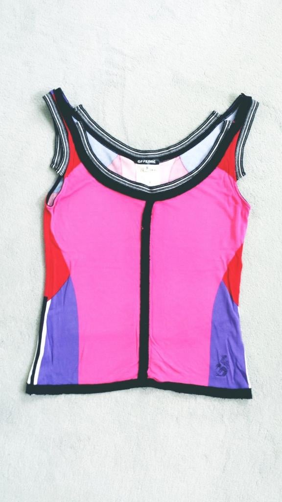 Gianfranco Ferré Excentrieke Rok & Top - Stretch, Gianfranco Ferré, Ophalen of Verzenden, Roze, Gedragen