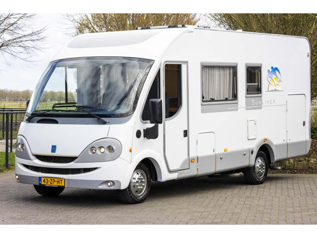 Knaus Sun Liner 655 LG 2006 TOPSTAAT Wintervast en Off Grid, Integraal, Ringverwarming, Fiat, Bedrijf