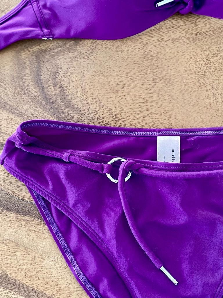 J411 Marlies Dekkers mt. 75C push-up bikini paars maat 36/38, Kleding | Dames, Marlies Dekkers, Paars, Ophalen of Verzenden, Zo goed als nieuw