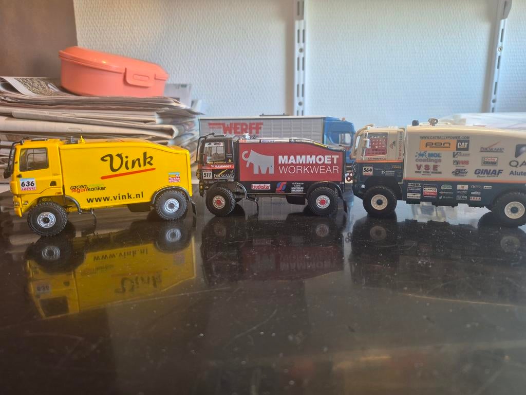 Div dakar trucks, Ophalen of Verzenden, Bus of Vrachtwagen, Overige merken