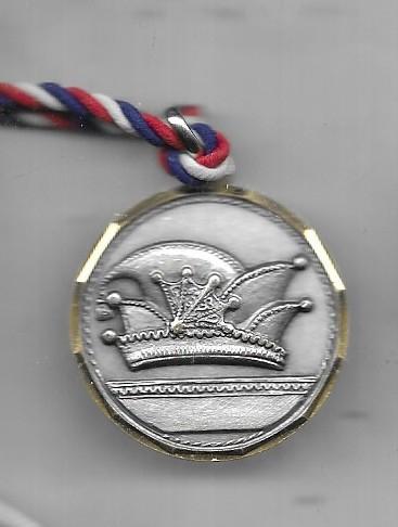 CARNAVAL ZILVERKLEURIGE MEDAILLE, Ophalen of Verzenden, Overige materialen, Nederland