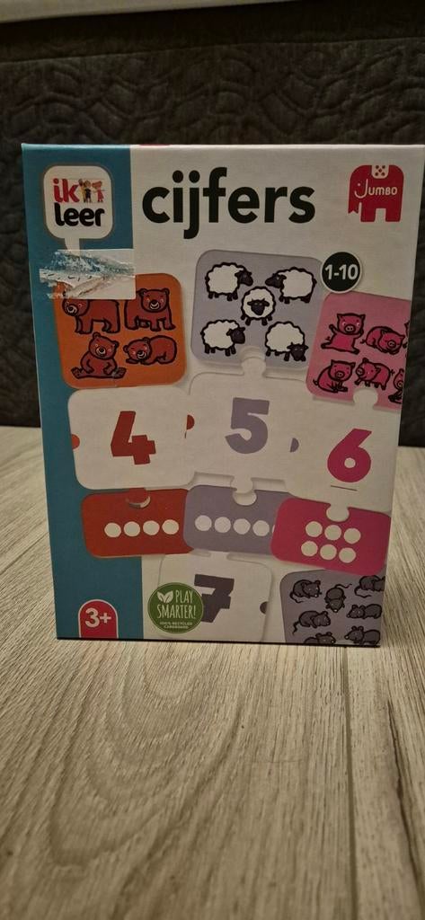 Spel "Ik leer cijfers", Ophalen of Verzenden, Zo goed als nieuw
