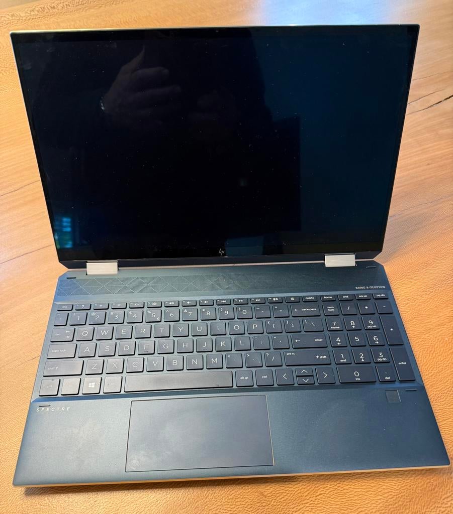 HP Spectre X360 laptop, 16 inch scherm, Intel Core i7, Ophalen, Qwerty, Met touchscreen, Zo goed als nieuw